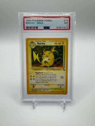 Raichu (Unlimited) graded PSA 7 for sale on eBay