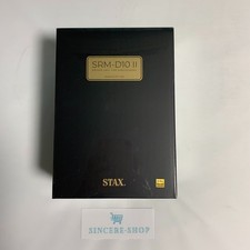 STAX SRM-D10 MK2 Portable Driver Unit with Built-in USB DAC Silver 20-40000Hz