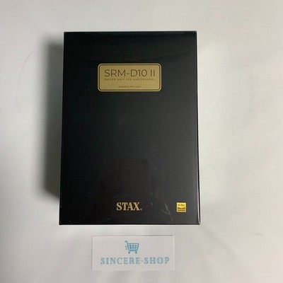 STAX SRM-D10 MK2 Portable Driver Unit with Built-in USB DAC Silver 20-40000Hz
