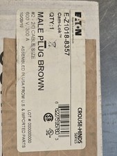 New Genuine Eaton E-21018-8357 CROUSE-HINDS SERIES