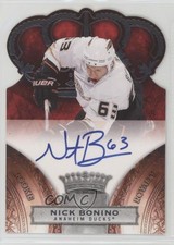 2010-11 Panini Crown Royale Rookie 411/499 Nick Bonino #141 Auto 0w0l