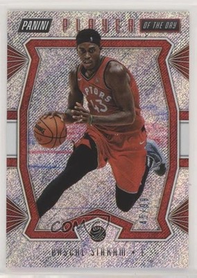 2019-20 Panini Player of the Day Rapture 45/99 Pascal Siakam #27 x7n