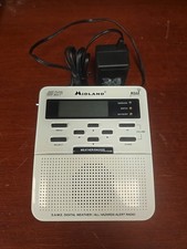 Midland WR-100 Digital Weather Hazard Alert Monitor Radio w/ Power Cable
