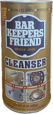 Bar Keepers Friend  Cleanser  Polish: 15 OZ