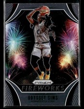 2020 Panini Prizm WNBA Odyssey Sims #16 Fireworks
