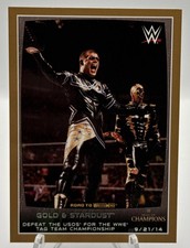 2015 Topps WWE Gold & Stardust #45