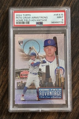 2024 Topps Home Field Advantage Pete Crow-Armstrong HFA-15 RC