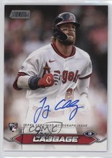 2024 Topps Stadium Club Auto Trey Cabbage #SCBA-TC Auto 0rd2