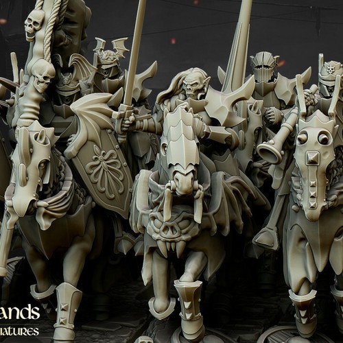 Miniaturas de Caballeros Vampiro | D&D DnD | - Imagen 2 de 6