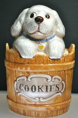 puppy cookie jar