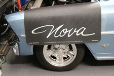 Chevrolet Nova Logo Black Fender Gripper Cushion Protective Fender Cover Fg2029 Chevrolet Nova Logo Black Fender Gripper Cushion Protective Fender Cover Fg2029