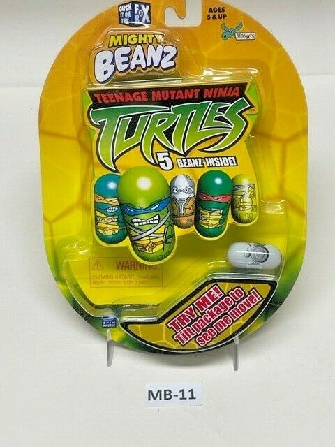 TMNT 喜ばれる誕生日プレゼント 最大12%OFFクーポン 2003 Mighty Beanz Teenage Turtles Sealed Ninja Pack Mutant