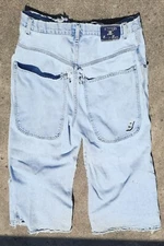 Vintage Sutters Wide Leg Pants -Y2k Rave Jnco Skater L@@K