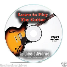 Learn How To Play the Guitar, Electric or Acoustic, Tutorial Lessons DVD E94