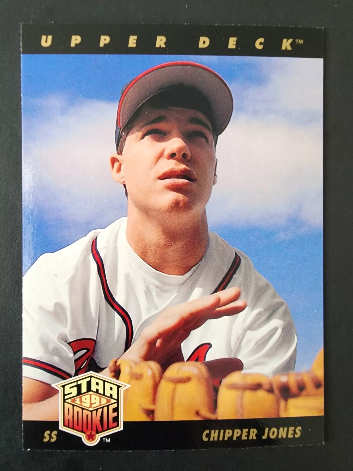 Chipper Jones trading card