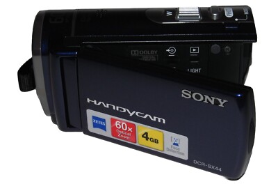 Sony DCR-SX44E Flash Media Camcorder for sale online | eBay