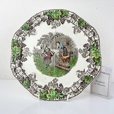 Antico Piatto Vassoio inglese Copeland Spode in ceramica da collezione anno 1937