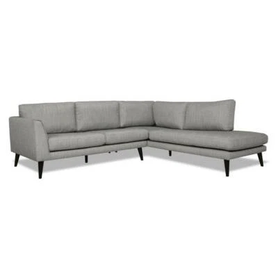 Freedom 2 5 Seat Fabric Modular Sofa Lounge In Grey Rrp 2499 Modular Sofa Lounge In Grey Rrp 2499