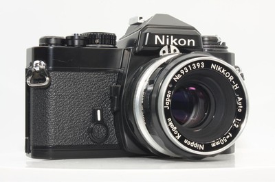 整備品　Nikon FE BLACK ＋NIKKOR-H Auto 50 f2 Nikon 50mm f2 Nikkor-H Auto Pre-AI - Lens – Kamerastore