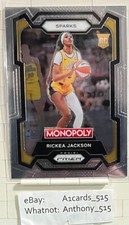 Rickea Jackson - 2024 WNBA Monopoly Prizm Rookie #63 - Los Angeles Sparks