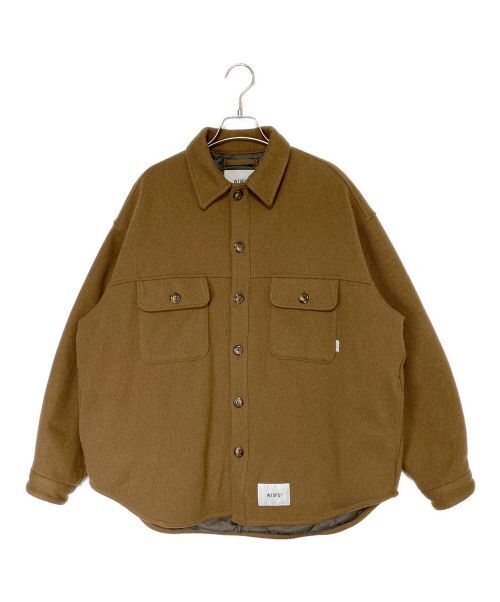 WTAPS Men's WCPO 1 Jacket WONY.MELTON Brown Japan Size:1 WTAPS Men's WCPO 1 Jacket WONY.MELTON Brown Japan Size:1