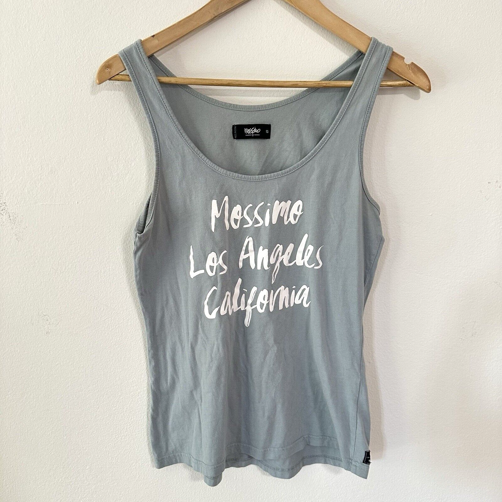 Mossimo Women’s Sleeveless Tank Top Summer Cotton Size 10