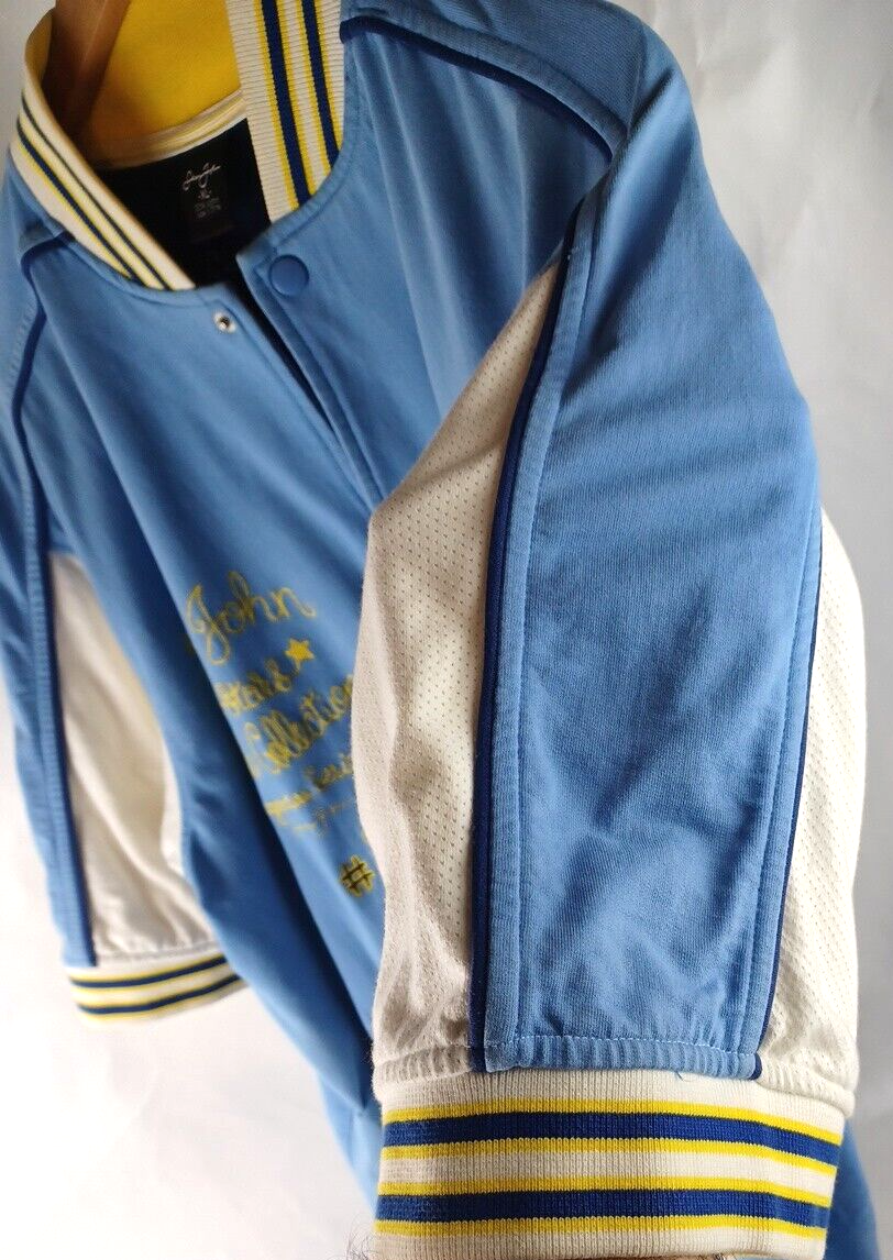 半額SALE/ SEAN JOHN スタジャン 4XL ネイビー ポリエステル 半額SALE/ SEAN JOHN スタジャン 4XL ネイビー ポリエステル
