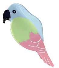NEW Colorful Parrot Hair Claw Hair Clip Hair Accessory Tropical Birds Cute Gift
