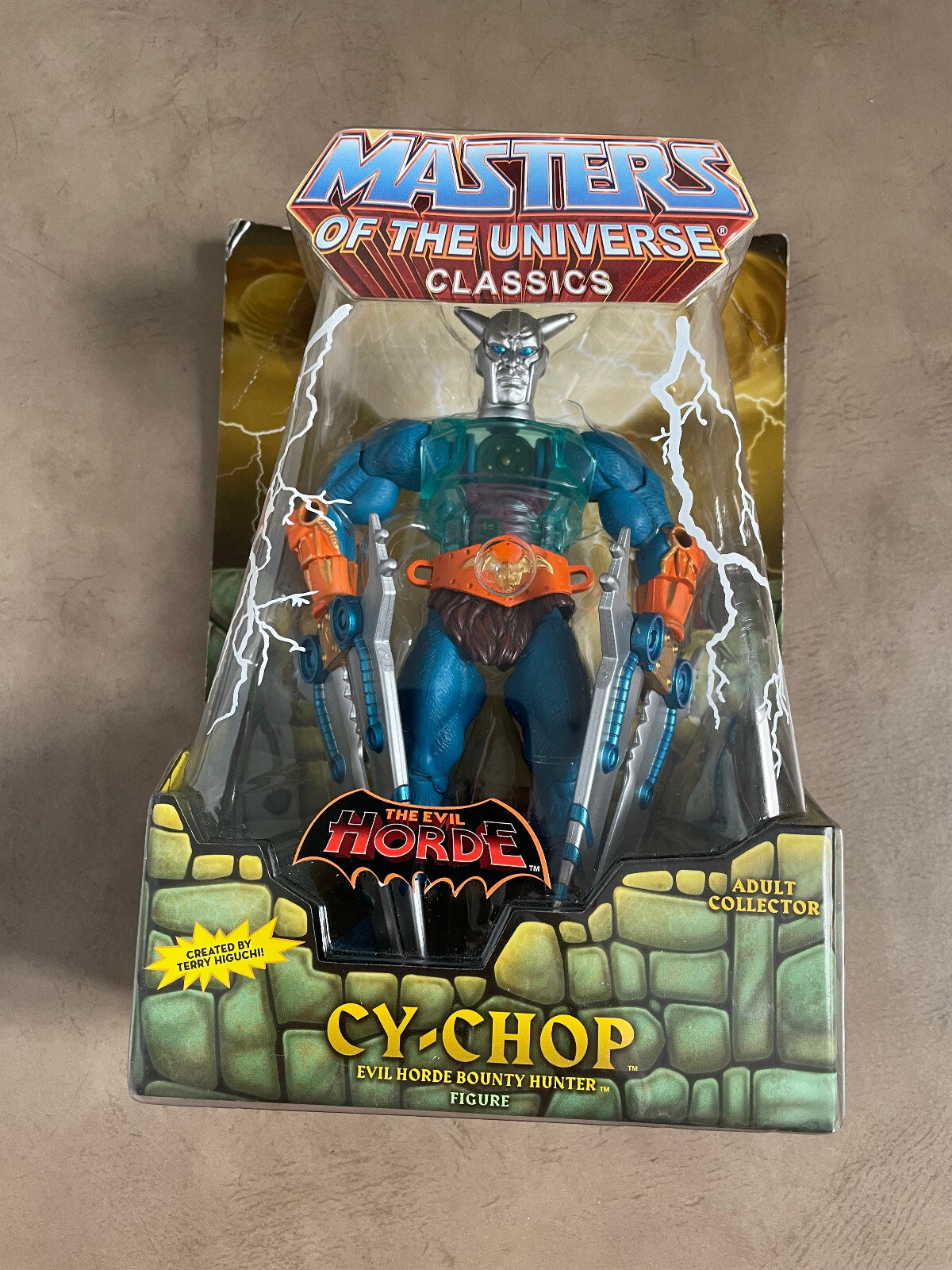 CY-CHOP MOTU Classics Mattel figurine articulée Evil Horde Matty Collector 18cm