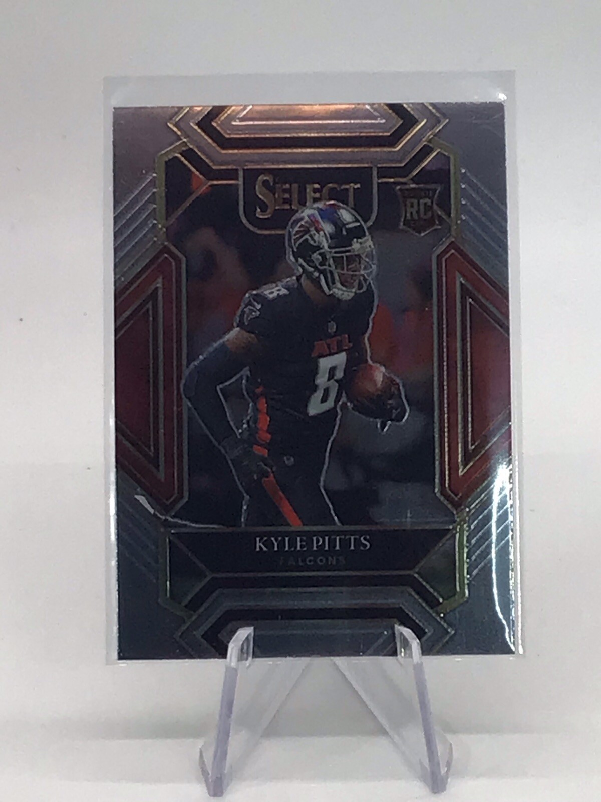 2021 Panini Select Kyle Pitts Club Level Silver Prizm Rookie RC 246 Falcons L953