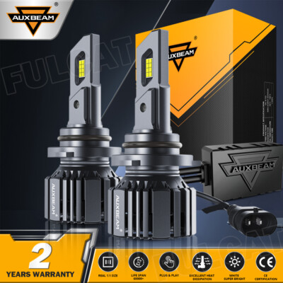 For Chevrolet S10 1994-2004 AUXBEAM 9006 HB4 Canbus White LED Headlight Low Beam
