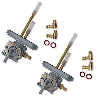 2x Fuel Petcock For Yamaha SR500 XS650 Special XS1100 XS750 XS850