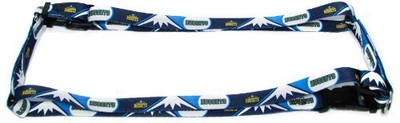 Denver Nuggets NBA MEDIUM 3/4 Inch Wide Adjustable Dog Harness - 14'' - 24''