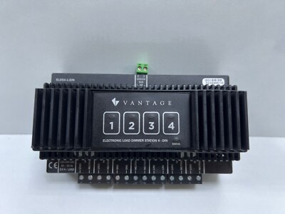 Vantage Dimmer ELDS4-1DIN, Elektronik Lastdimmerstation 4-DIN