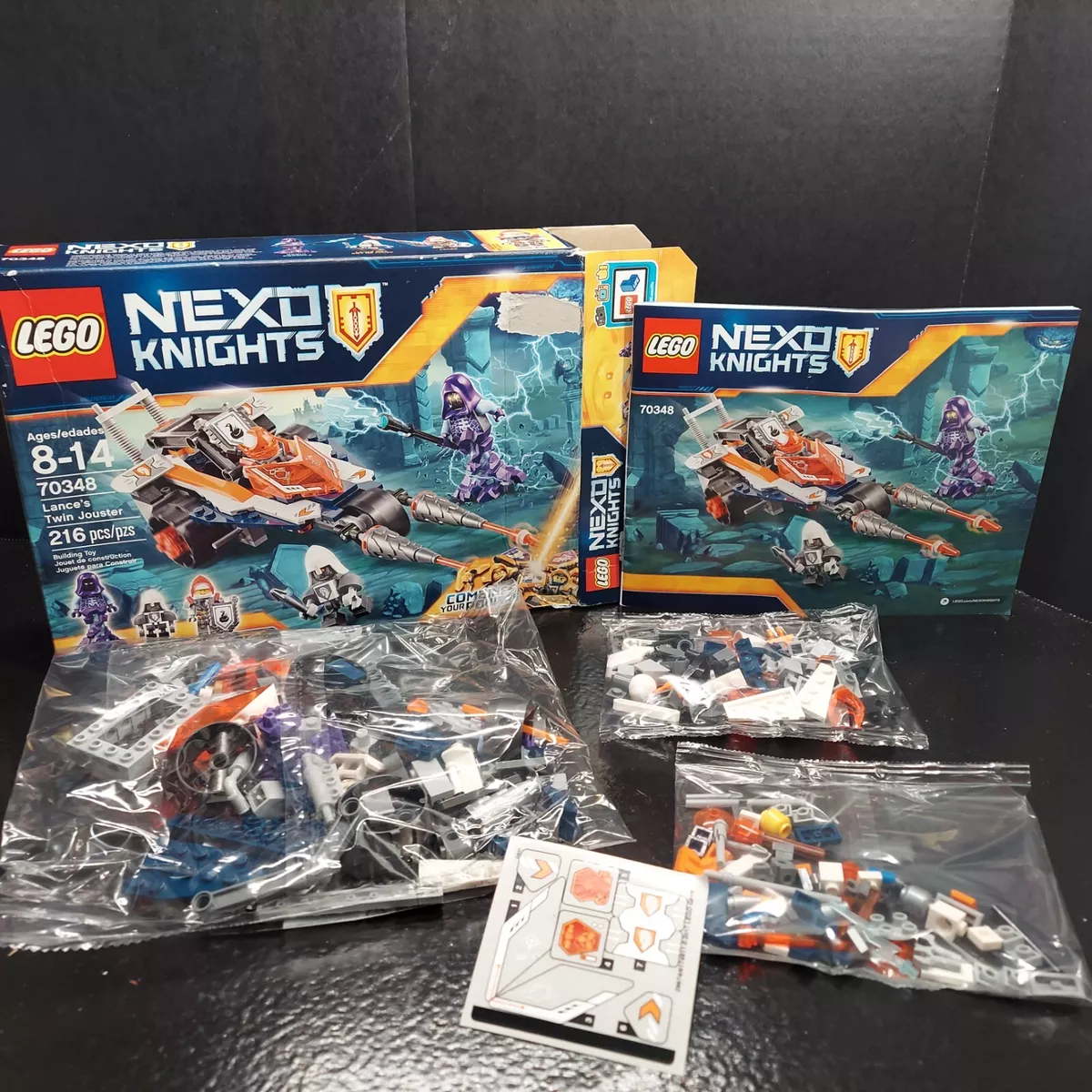 LEGO Nexo Knights Lance s Twin Jouster 70348 eBay