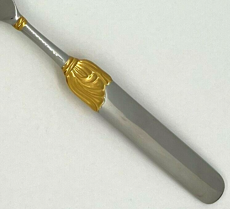 SASAKI ANNE DE SOLAGES FONTENAY GOLD ACCENT GLOSSY STAINLESS