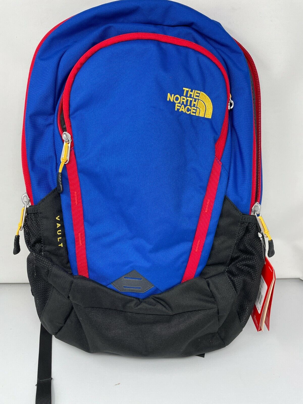 TNF The North Face Vault Backpack 28L Holds 15" Laptop Blue Red New with Tags