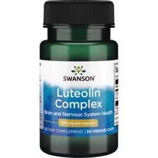 Swanson Luteolin Complex Vegetable Capsules- 100 mg- 30 Count | Molecularly Simi