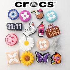 16 Croc Charm Jibbitz Trendy Set 