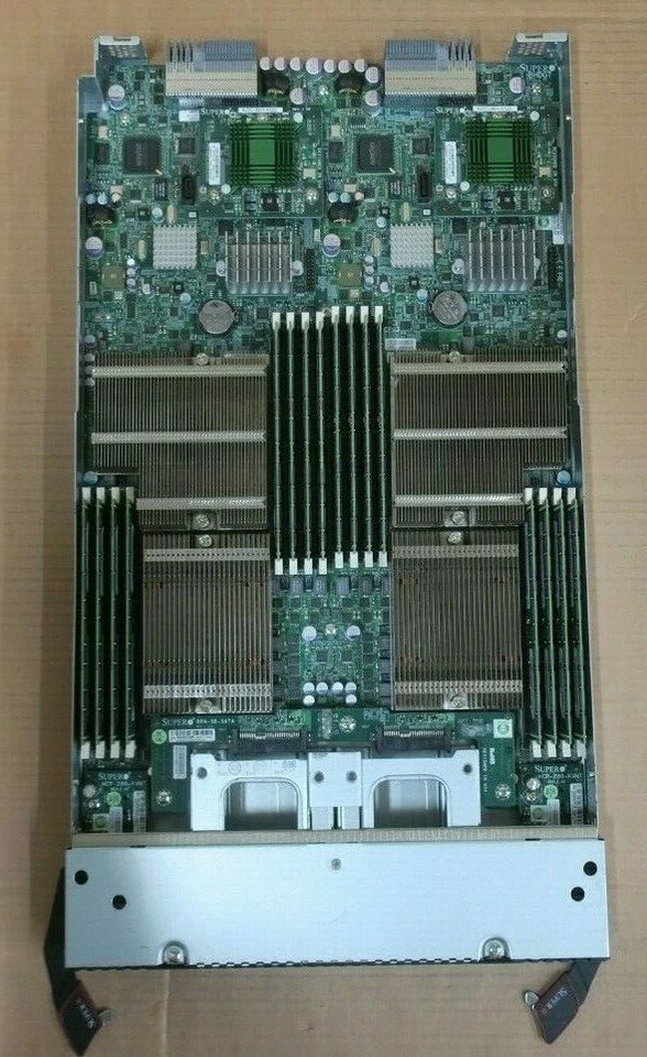 Supermicro TwinBlade SBA-7222G-T2 Blade Server 4x AMD 6380 128GB Ram 4x 2.5" Bay - Image 2 of 3