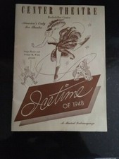 Programme ancien, Théâtre du Centre, Centre Rockefeller ; Heure glaciale de 1948