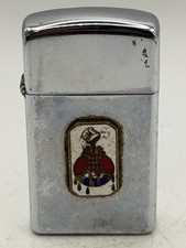 Vintage 1969 Cover The Earth Sherwin Williams Advertising Slim Zippo Lighter