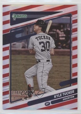2021 Panini Donruss Red 1186/2021 Kyle Tucker #123 0q1p