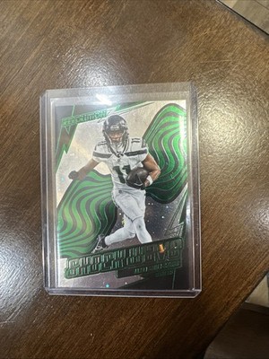 2025 Panini Revolution Shockwave Jaxon Smith-Njigba #12 Green Cosmo /25