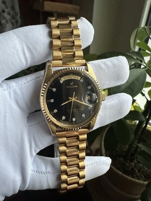 Bulova Super Seville Day-Date Vintage Automatik-Armbanduhr