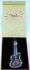 2024 Colorized Fender Jaguar Guitar 1 oz .999 Silver Bar Coin Solomon Islands LE