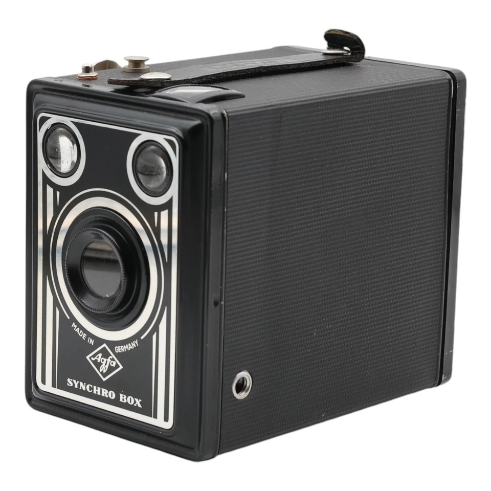Agfa Synchro Box Kamera Agfa-Box Boxkamera Rollfilmkamera 6x9 - Bild 2 von 4