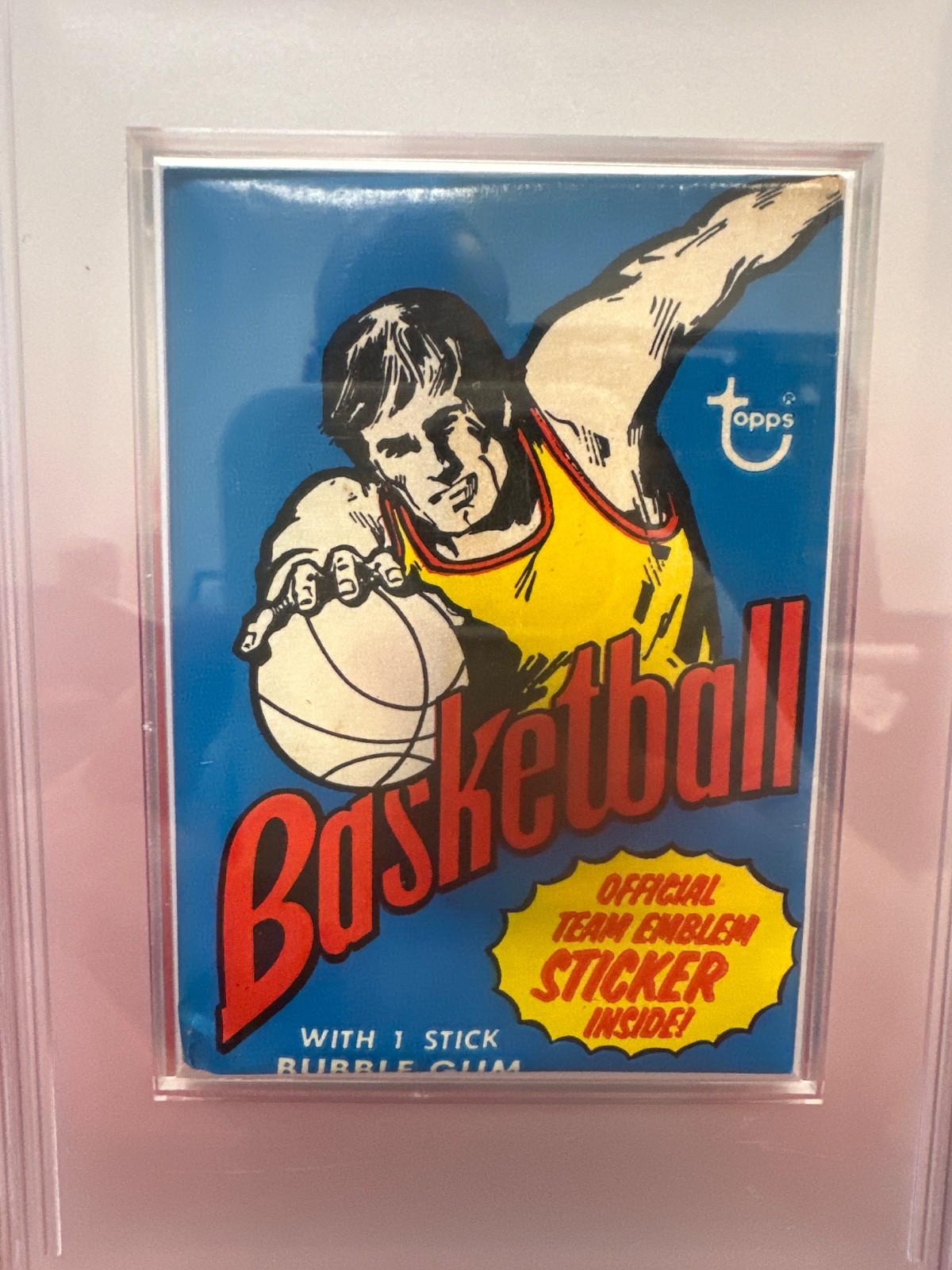 1973 Topps Basketball Wax Pack NBA PSA 9 Mint RC HOF Vintage view 2