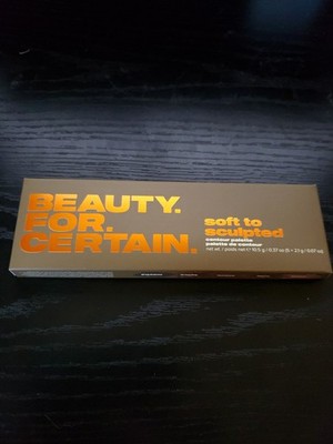 Beauty For Certain Soft to Sculpted Contour Palette Full Size 10.5 g .37 oz