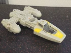 Vintage 1983 Kenner Star Wars * Y-WING SHIP HULL * WORKING ELECTRONICS & GEARS!